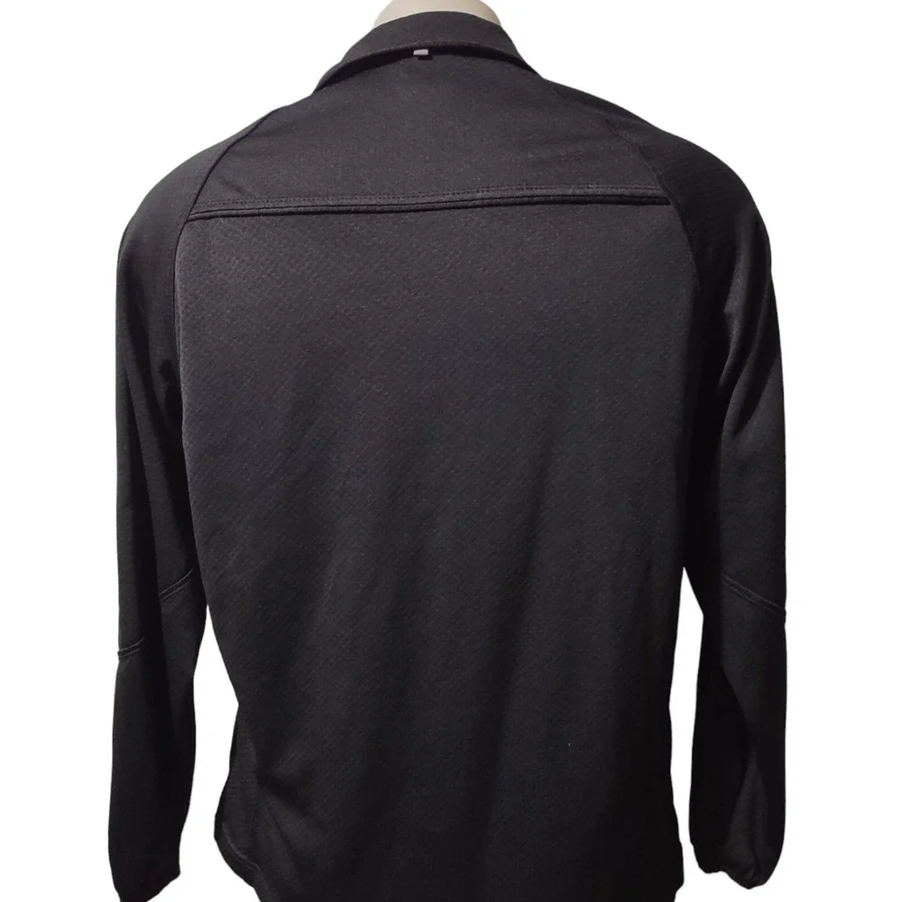 Layer 8 Jacket Medium Women M Athleisure Gorp Core Black Zip Up Qwick-Dry Sporty